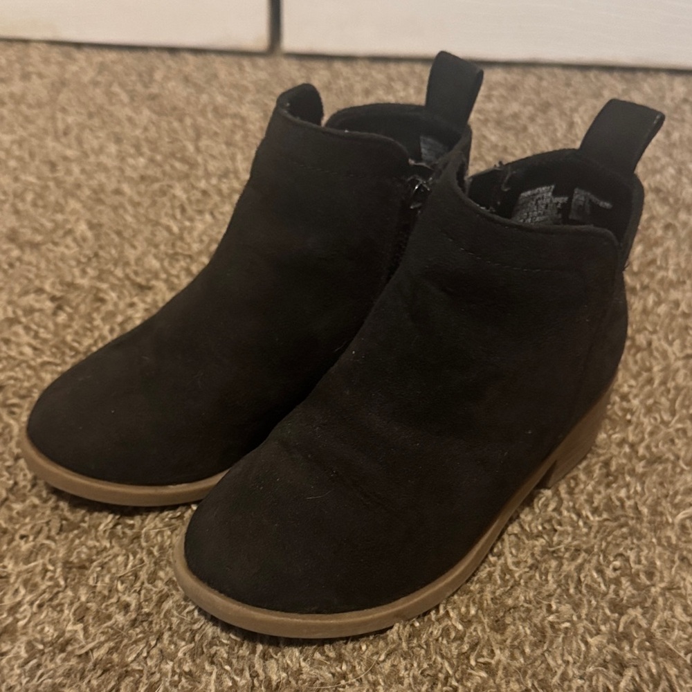 Wonder Nation Black Ankle Booties